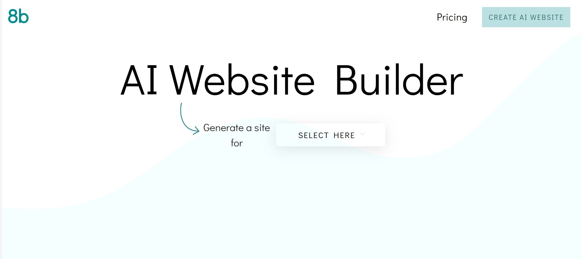 8b AI Website Builder